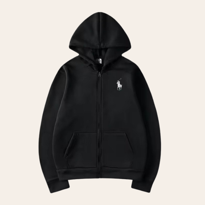 Kapuzenpullover mit Reißverschluss