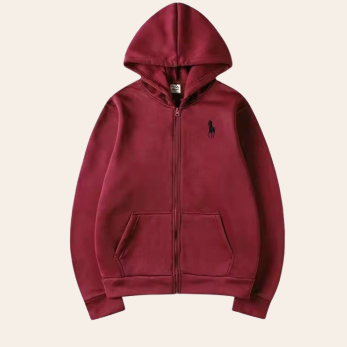 Kapuzenpullover mit Reißverschluss