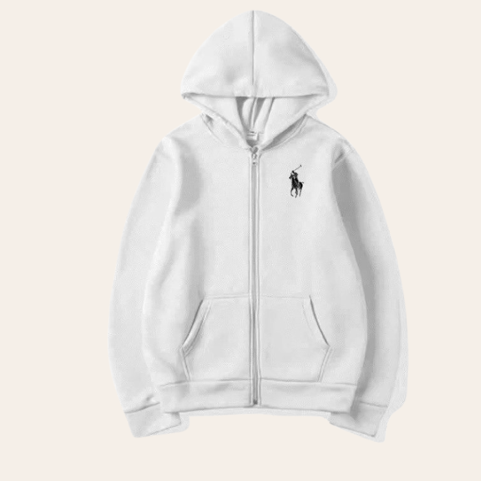 Kapuzenpullover mit Reißverschluss