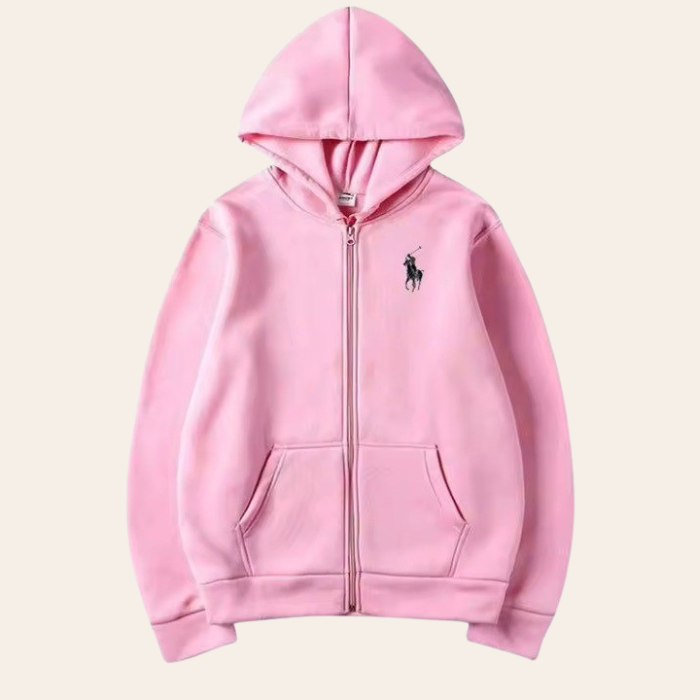 Kapuzenpullover mit Reißverschluss