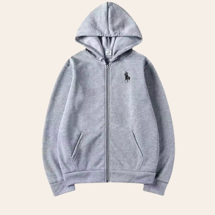 Kapuzenpullover mit Reißverschluss