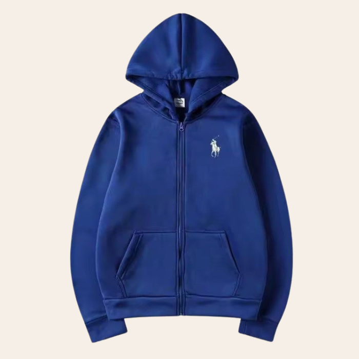 Kapuzenpullover mit Reißverschluss