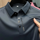 Nahtloses 'Luxe' Poloshirt