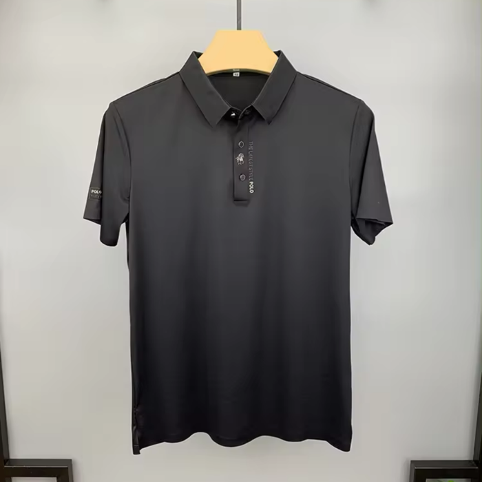 Nahtloses 'Luxe' Poloshirt