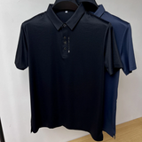 Nahtloses 'Luxe' Poloshirt