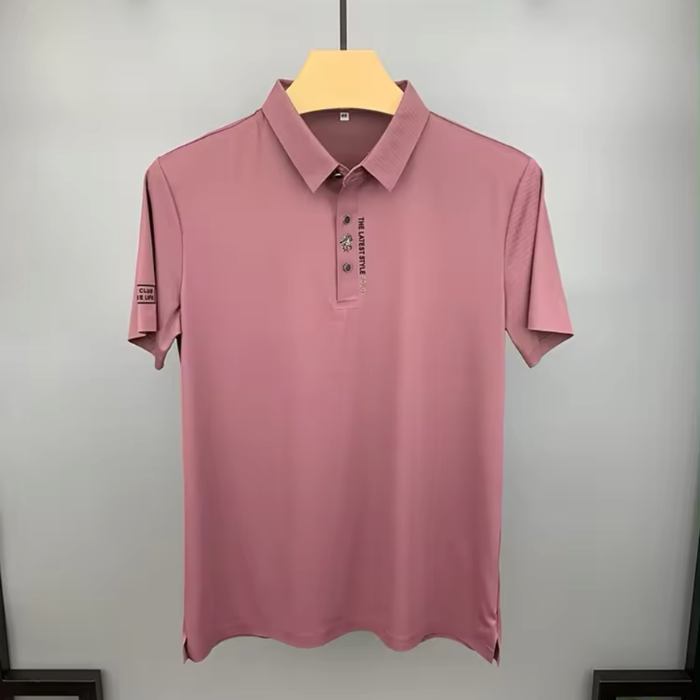 Nahtloses 'Luxe' Poloshirt